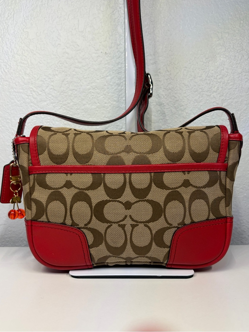 COACH HADLEY SIGNATURE FIELD CROSSBODY BAG #F30601 - Picture 5 of 12